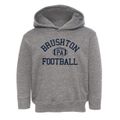 Brushton Pennsylvania Football Toddler Hoodie additional view 1