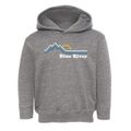 Blue River Oregon Mountain View Toddler Hoodie additional view 1
