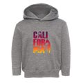 California Beach Sunset Toddler Hoodie additional view 1