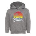 Venice Florida Palm Tree Sunset Toddler Hoodie additional view 1