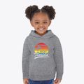 Hastings Florida Palm Tree Sunset Toddler Hoodie additional view 2