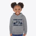 Camp More Worry Less Toddler Hoodie additional view 2
