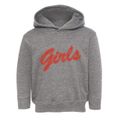 Girls Red Toddler Hoodie additional view 1