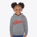 Girls Red Toddler Hoodie additional view 2