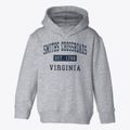 Smiths Crossroads Virginia Classic Established Toddler Hoodie additional view 1