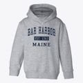 Bar Harbor Maine Classic Established Toddler Hoodie additional view 1
