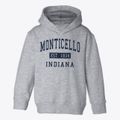 Monticello Indiana Classic Established Toddler Hoodie additional view 1