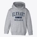 Elkhart Indiana Classic Established Toddler Hoodie additional view 1