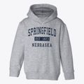 Springfield Nebraska Classic Established Toddler Hoodie additional view 1