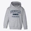 Springville Virginia Classic Established Toddler Hoodie additional view 1