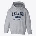 Leland Illinois Classic Established Toddler Hoodie additional view 1
