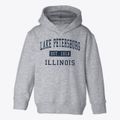 Lake Petersburg Illinois Classic Established Toddler Hoodie additional view 1