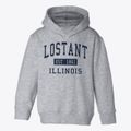 Lostant Illinois Classic Established Toddler Hoodie additional view 1
