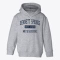 Bennett Springs Missouri Classic Established Toddler Hoodie additional view 1
