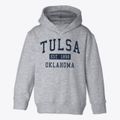 Tulsa Oklahoma Classic Established Toddler Hoodie additional view 1