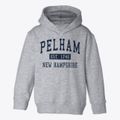 Pelham New Hampshire Classic Established Toddler Hoodie additional view 1