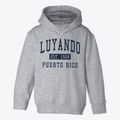 Luyando Puerto Rico Classic Established Toddler Hoodie additional view 1