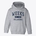 Weeks Oklahoma Classic Established Toddler Hoodie additional product view 1