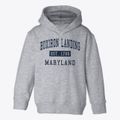 Boxiron Landing Maryland Classic Established Toddler Hoodie additional view 1
