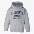 Ellsworth Maine Classic Established Toddler Hoodie additional view 1
