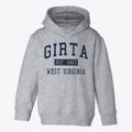 Girta West Virginia Classic Established Toddler Hoodie additional view 1