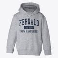 Fernald New Hampshire Classic Established Toddler Hoodie additional view 1