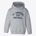 Saint Ambrose School Classic Football Toddler Hoodie additional view 1
