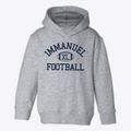Immanuel Lutheran School Classic Football Toddler Hoodie additional view 1