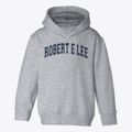 Robert E Lee Elementary School Varsity Arch Toddler Hoodie additional product view 1