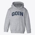 Qoin High School Varsity Arch Toddler Hoodie additional view 1