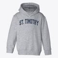 Saint Timothy Catholic Academy Varsity Arch Toddler Hoodie additional view 1
