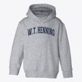 W.t. Henning Elementary Varsity Arch Toddler Hoodie additional view 1