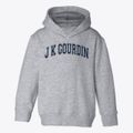 J K Gourdin Elementary School Varsity Arch Toddler Hoodie additional view 1