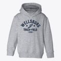 Wellsburg Middle School Track and Field Toddler Hoodie additional view 1