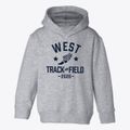 West Elementary School Track and Field Toddler Hoodie additional view 1