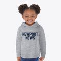 Newport News Virginia Classic Block Toddler Hoodie additional view 2