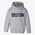 Delton Wisconsin Classic Block Toddler Hoodie additional view 1