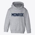 Monroe North Carolina Classic Block Toddler Hoodie additional view 1