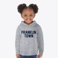 Franklin Town Massachusetts Classic Block Toddler Hoodie additional view 2