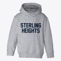 Sterling Heights Michigan Classic Block Toddler Hoodie additional view 1