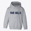 Far Hills New Jersey Classic Block Toddler Hoodie additional view 1