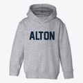 Alton Missouri Classic Block Toddler Hoodie additional view 1