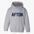 Afton Iowa Classic Block Toddler Hoodie additional view 1