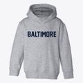 Baltimore Maryland Classic Block Toddler Hoodie additional view 1