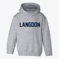 Langdon New Hampshire Classic Block Toddler Hoodie additional view 1