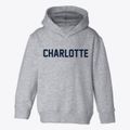 Charlotte Michigan Classic Block Toddler Hoodie additional view 1