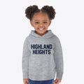 Highland Heights Kentucky Classic Block Toddler Hoodie additional view 2