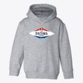 Dacoma Oklahoma Diamond Star Toddler Hoodie additional view 1