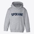 Spokane Washington Classic Curve Toddler Hoodie additional view 1
