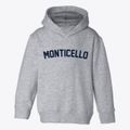 Monticello Indiana Classic Curve Toddler Hoodie additional view 1